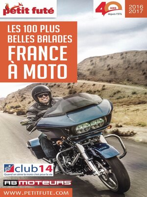 cover image of France À Moto 2016/2017 Petit Futé